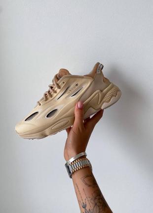 Кроссовки женские адидас adidas ozweego celox w beige