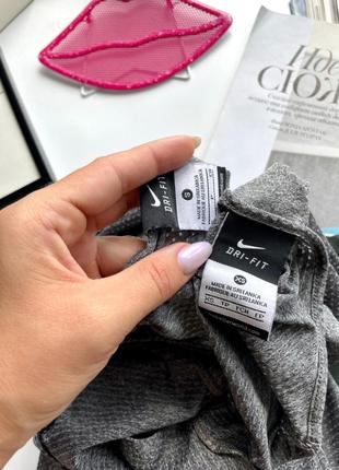 👚стильная серая футболка Half nike оригинал/оригинальная свободная серая футболка Half nike👚5 фото