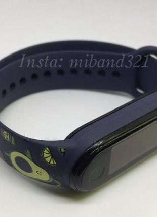 Ремешок mi band 3 mi band 4 mi band 5 mi band 6 авокадо 🥑 разные цвета5 фото