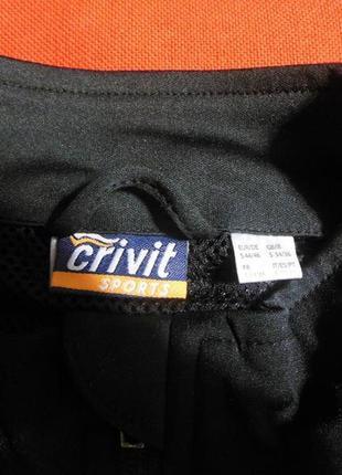 Вело жилетка crivit sports men продувається чорний колір4 фото