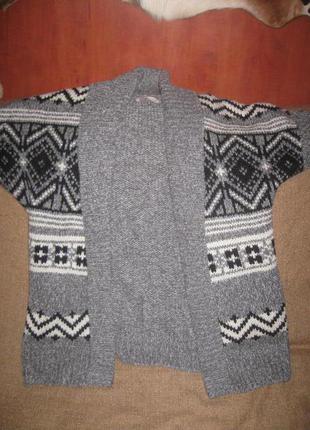 Кардиган-сірий жилет