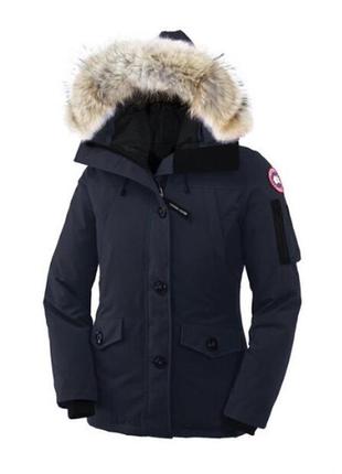 Парка пуховик canada goose® , р.l. пух белой утки