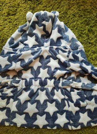 Пухнастий теплий халат для малюка велсофт 12 18 міс 86 розмір primark7 фото