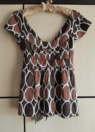 Шовкова блуза esprit