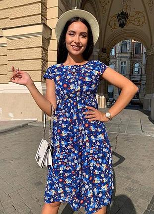 Цветочное платье 3