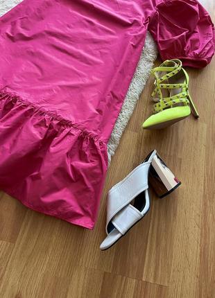Сукня сарафан рожевий7 фото