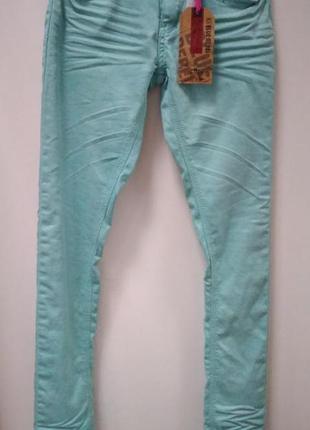 Джинсы, голубые, blue rebel, 12007