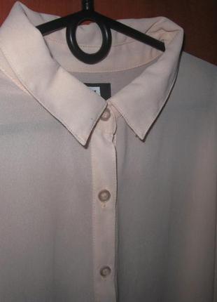 Блуза открытые плечи пудра3 фото