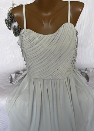 Шикарное нежное платье в пол m&s2 фото