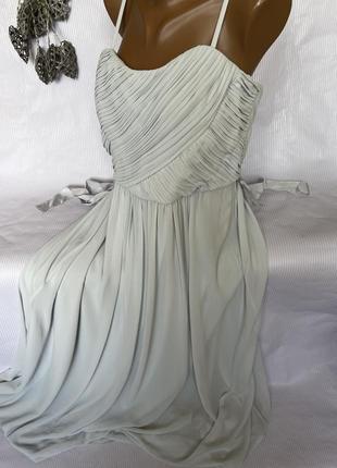 Шикарное нежное платье в пол m&s3 фото