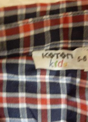 Детская рубашка koton kids