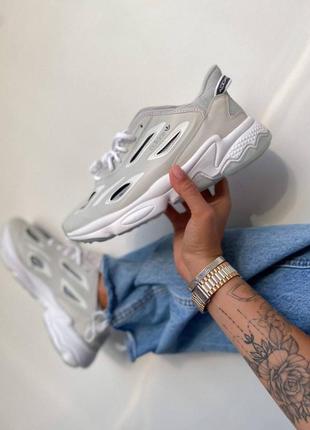 Мужские кроссовки adidas con celox grey one/ftr white/halo blue