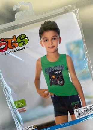 Дитячі комплекти трусики -майка турецької фірми ots!