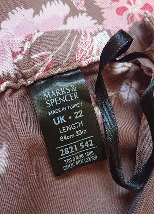 Летняя длинная юбка вискоза большой размер. marks spencer.4 фото