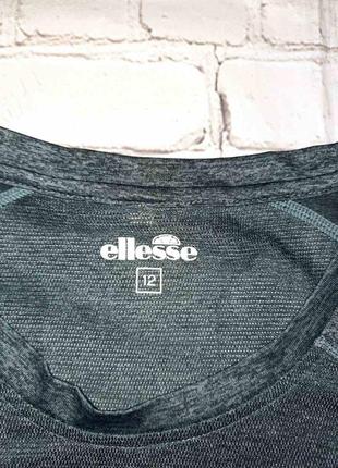 Женская серая спортивная футболка ellesse5 фото