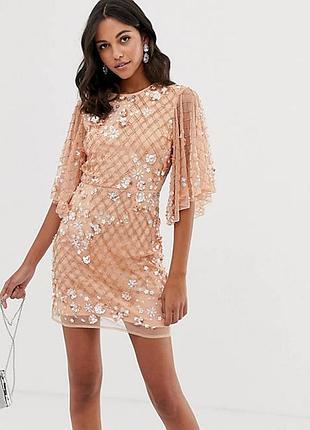 Роскошное платье asos, расшитое бисером, камнями и паетками!