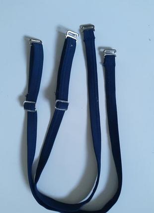 Знімні темно-сині голі для верху, ліфчика купальника. у подарунок