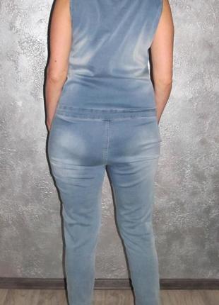 Комбинезон джинс стрейч hand work denim р. 462 фото