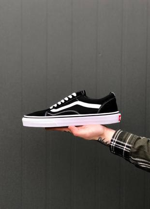 Класні кеди оригінал vans old skool vn000d3hy28 black/white олд скул стильний подарунок original3 фото