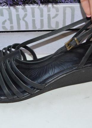 Кожаные сандалии clarks р. 39 по стельке 25 см8 фото