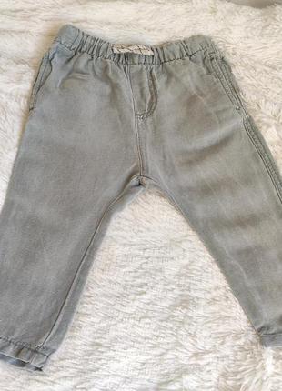 Штани zara, льон