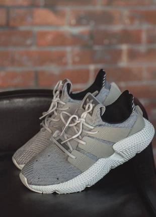 Шикарні жіночі кросівки adidas prophere сірий колір8 фото