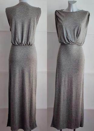 Сукня allsaints сірого кольору