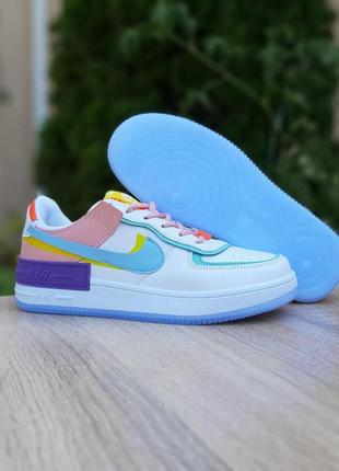 Кроссовки женские nike air force 1 shadow9 фото