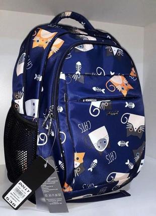 Школьный рюкзак с ортопедической спинкой для девочки 3-4-5-6 класс портфель 9-10-11-12 лет