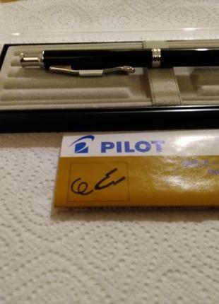 Pilot capless ballpoint pen 0.7 mm black body black ink шариковая ручка япония3 фото