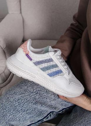 Жіночі кросівки adidas zx500 rm commonwealth white білі10 фото
