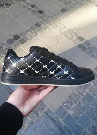 Wishot butterfly black/white дутий язик knu skool sk-8 sk8 old кну platform stac об‘ємний язичок