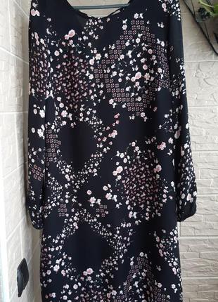 Платье летнее с разрезами на рукавах george