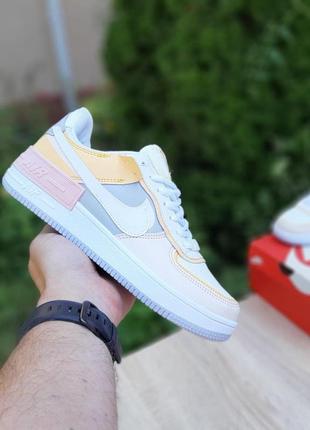 Женские кроссовки nike air force 1 shadow5 фото