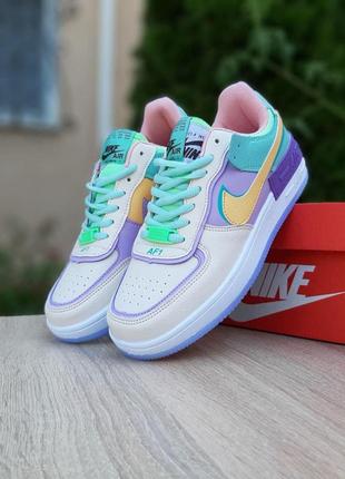 Кроссовки женские nike air force 1 shadow4 фото