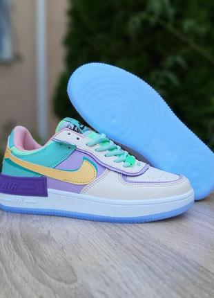 Кроссовки женские nike air force 1 shadow9 фото