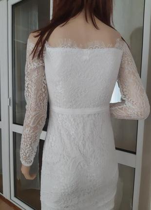 Восхитительное белое платье 6