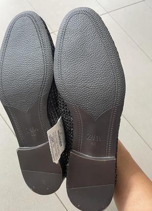 Туфли лоферы zara 41 р3 фото