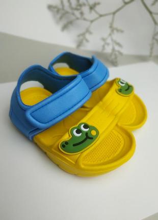 Босоножки 18-22 аквашузы для мальчиков дитяче взуття детская обувь на лето3 фото