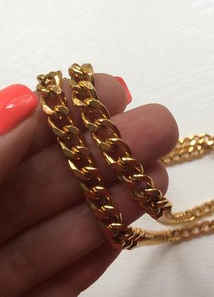 Довгий ланцюжок 48 см, ланцюг, цеп, вінтаж