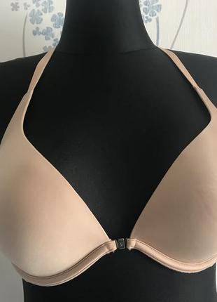 Victoria’s secret plunge bra открытая спина магнитная застежка спереди, размер 34 d7 фото