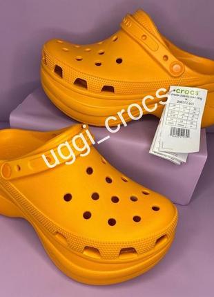 Women's crocs classic bae clog крокс на платформі