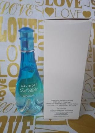 Davidoff cool water pacific summer edition туалетная вода 100 ml тестер4 фото