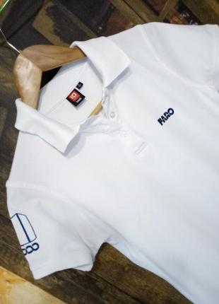 Поло білосніжне, ідеальний стан.