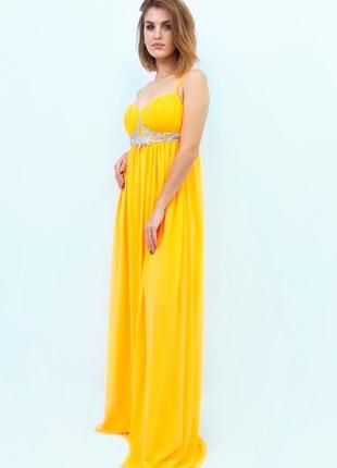 Жіноче гарну вечірню сукню j'adore помаранчеве2 фото