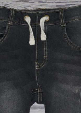 10-11 лет 152 см очень модные фирменные крутые джинсовые шорты узкачи для мальчика6 фото