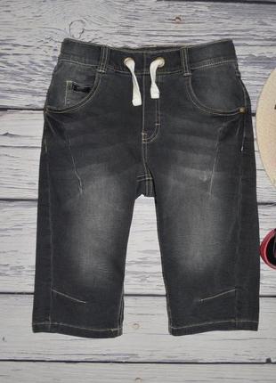 10-11 лет 152 см очень модные фирменные крутые джинсовые шорты узкачи для мальчика5 фото