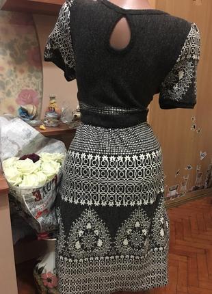Очень красивое теплое платьице lavand3 фото
