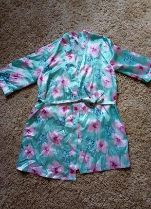 Шёлковый халат