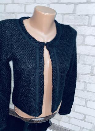 Женская чёрная модная вязаная кофта  оригинал promod1 фото